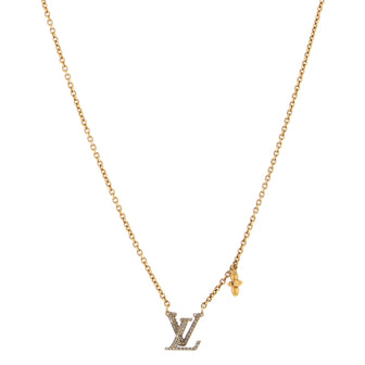 Louis Vuitton LV Iconic Necklace Metal with Crystals