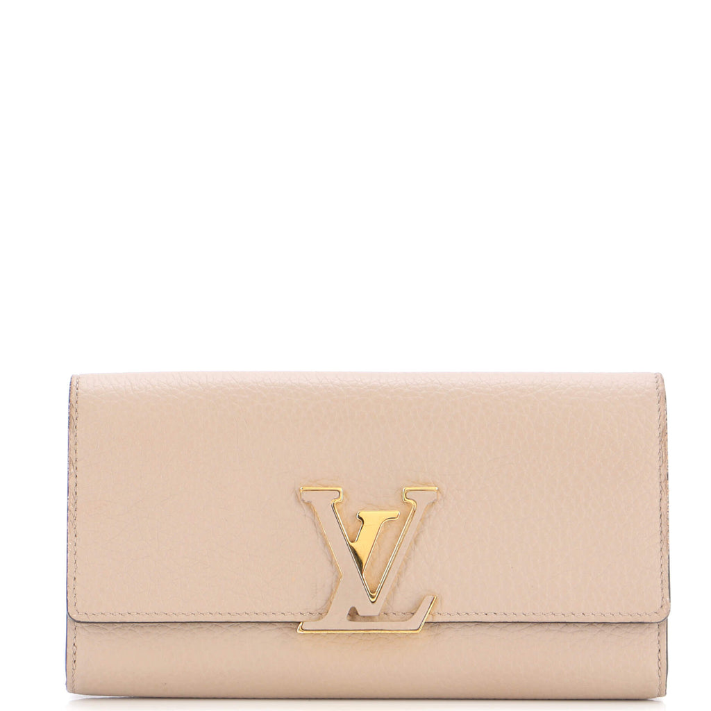 Vuitton Wallet Leather Neutral
