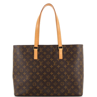 Louis Vuitton Luco Handbag Monogram Canvas