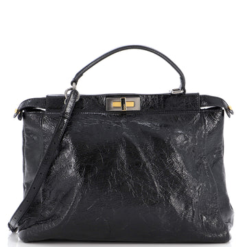 Fendi Peekaboo Bag Patent Large