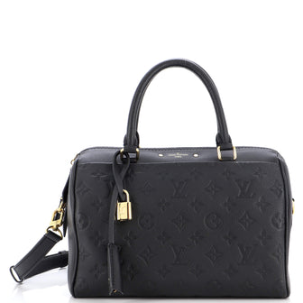 Louis Vuitton Speedy Bandouliere NM Bag Monogram Empreinte Leather 25