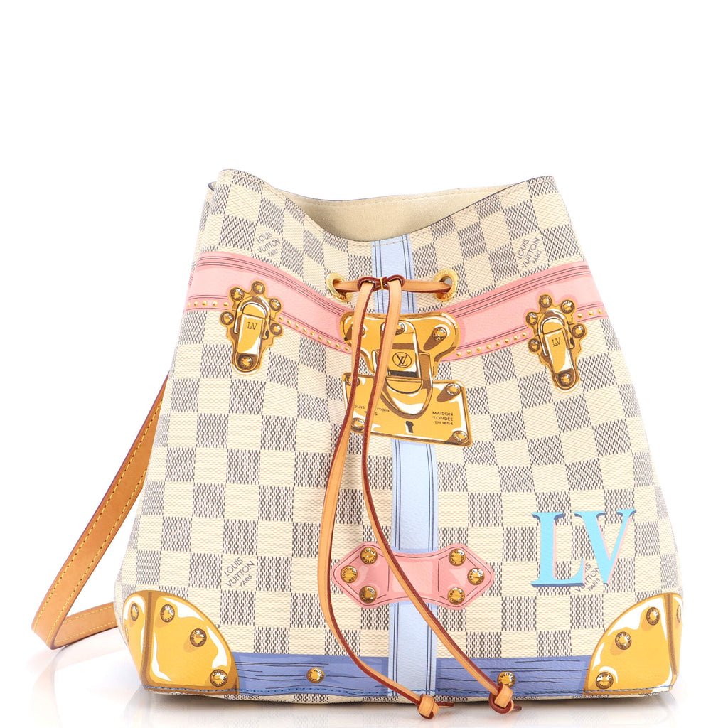 Louis Vuitton NeoNoe Handbag Limited Edition Damier Summer Trunks Print  21548777