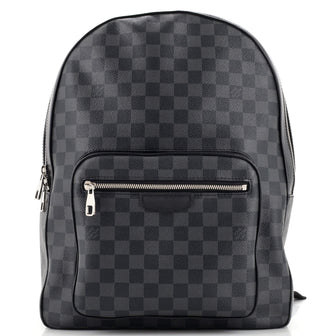 Louis Vuitton Josh Backpack Damier Graphite Black