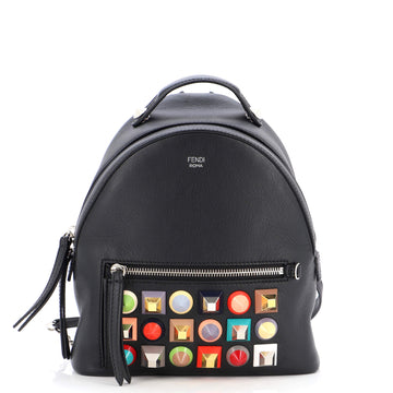 Fendi By The Way Backpack Studded Leather Mini