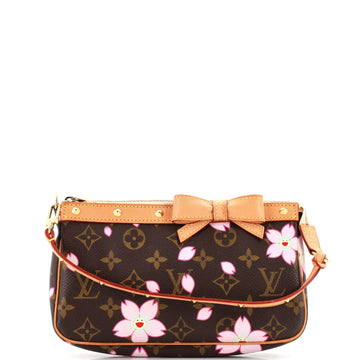 Louis Vuitton Pochette Accessoires Limited Edition Cherry Blossom Monogram