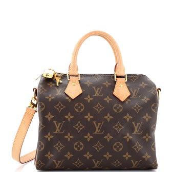 Louis Vuitton Speedy Bandouliere Bag Monogram Canvas 25