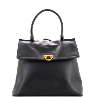 Salvatore Ferragamo Trifolio Backpack Leather Medium