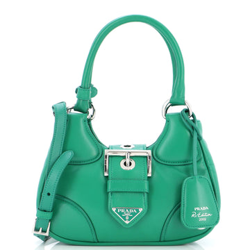 Prada Re-Edition 2002 Moon Handle Bag Padded Nappa Leather