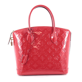 Louis Vuitton Lockit Handbag Monogram Vernis PM Red 2155301