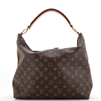 Louis Vuitton Sully Handbag Monogram Canvas MM