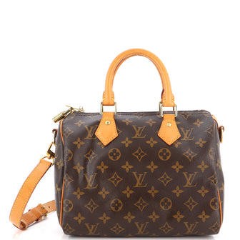 Louis Vuitton Speedy Bandouliere Bag Monogram Canvas 25