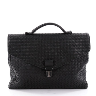 Bottega Veneta Envelope Briefcase Perforated Intrecciato 2155501