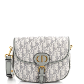 Christian Dior Bobby Flap Bag Oblique Canvas Medium