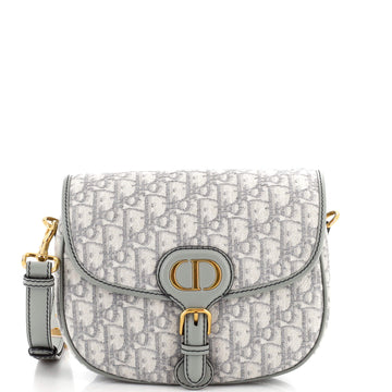 Christian Dior Bobby Flap Bag Oblique Canvas Medium