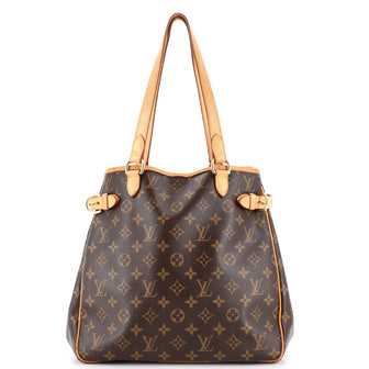 Louis Vuitton Batignolles Handbag Monogram Canvas Vertical