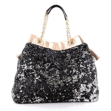 Dolce & Gabbana Miss Kristen Tote Sequin Embellished 2156904