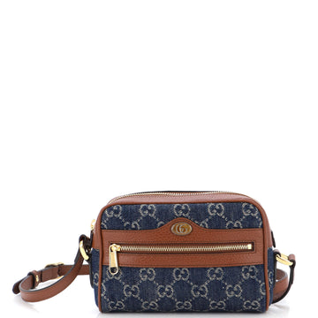 Gucci Ophidia Shoulder Bag GG Denim Mini