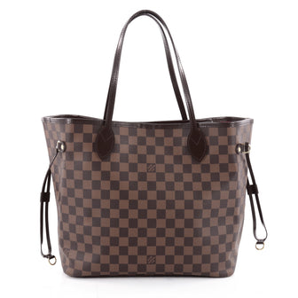 Louis Vuitton Neverfull NM Tote Damier MM Brown 2157501