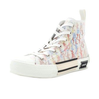 Christian Dior Men's B23 High-Top Sneakers Oblique Coated Canvas and PVC
