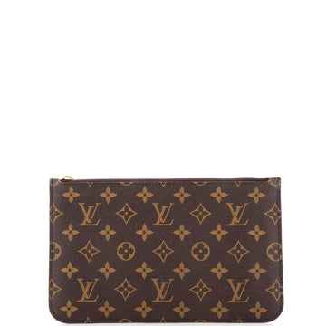 Louis Vuitton Neverfull Pochette Monogram Canvas Large