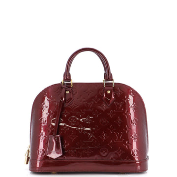 Louis Vuitton Alma Handbag Monogram Vernis PM