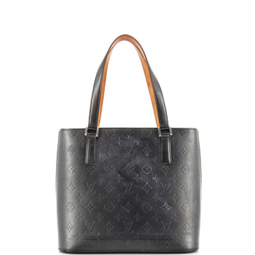 Louis Vuitton Mat Stockton Handbag Monogram Vernis