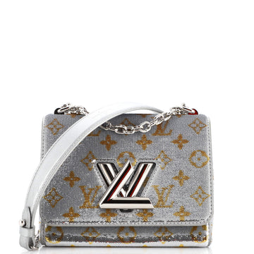 Louis Vuitton Twist Handbag Monogram Sequins PM