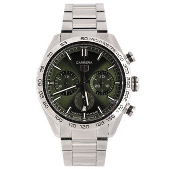 Tag Heuer Carrera Calibre Heuer 02 Chronograph Automatic Watch Stainless Steel 44