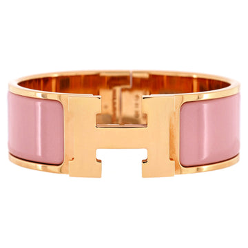 Hermes Clic H Bracelet Enamel Wide