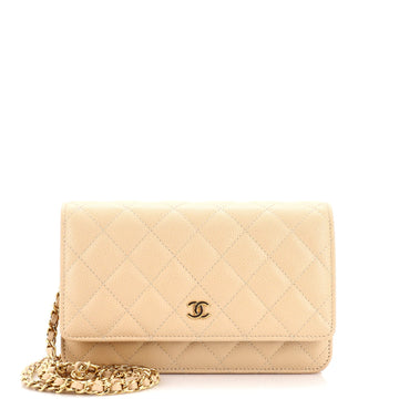 Chanel Wallet on Chain Quilted Caviar