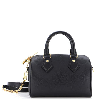 Louis Vuitton Speedy Bandouliere Bag Monogram Empreinte Giant 20