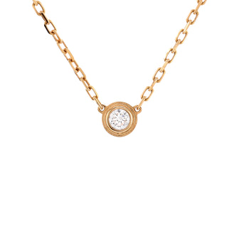 Cartier Cartier D'Amour Pendant Necklace 18K Rose Gold with Diamond Small