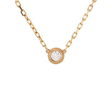Cartier Cartier D'Amour Pendant Necklace 18K Rose Gold with Diamond Small