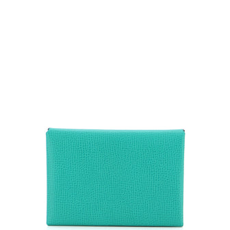 Hermes Calvi Duo Card Holder Epsom