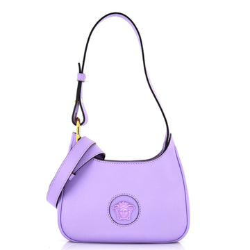 Versace La Medusa Hobo Leather Small