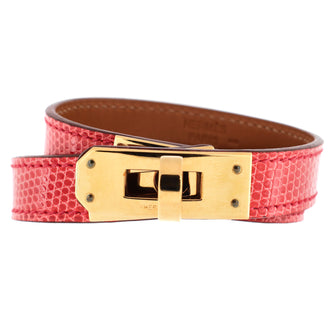 Hermes Kelly Double Tour Bracelet Lizard