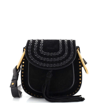 Chloe Hudson Handbag Whipstitch Suede Mini