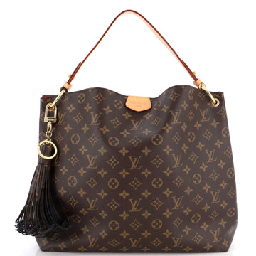 Louis Vuitton Graceful Handbag Monogram Canvas MM