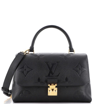 Louis Vuitton Madeleine Handbag Bicolor Monogram Empreinte Giant MM