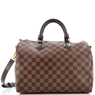 Louis Vuitton Speedy Bandouliere Bag Damier 30