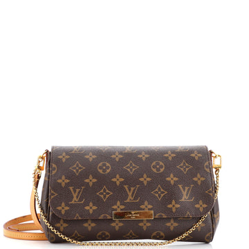 Louis Vuitton Favorite Handbag Monogram Canvas MM