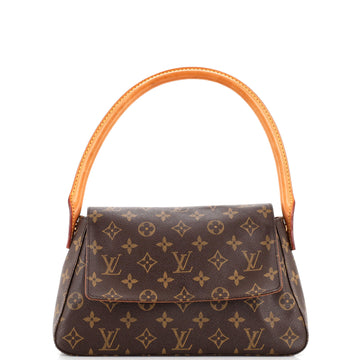 Louis Vuitton Looping Handbag Monogram Canvas Mini