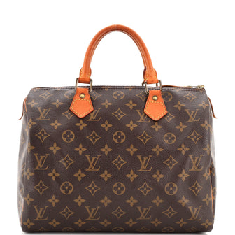 Louis Vuitton Speedy Handbag Monogram Canvas 30