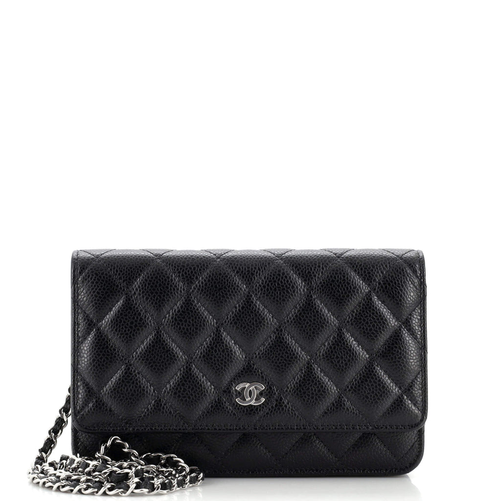 Chanel Wallet on Chain Quilted Caviar Black 2161952