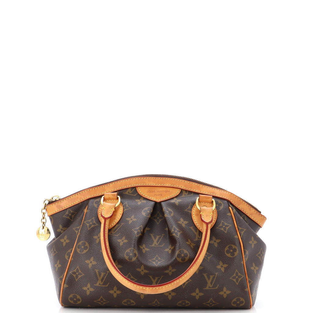 Louis Vuitton Tivoli PM Handbag Monogram Canvas PM Brown