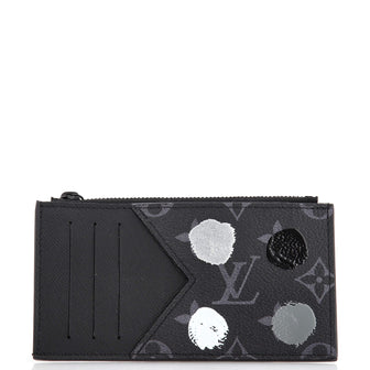 Louis Vuitton Yayoi Kusama Monogram Eclipse Coin Card Holder