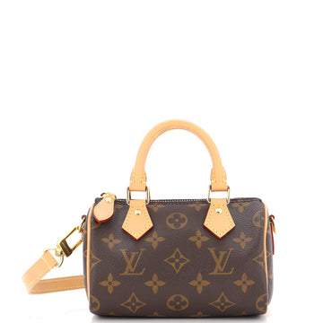 Louis Vuitton Speedy Bandouliere NM Bag Monogram Canvas Nano