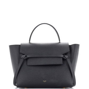 Celine Belt Bag Textured Leather Mini