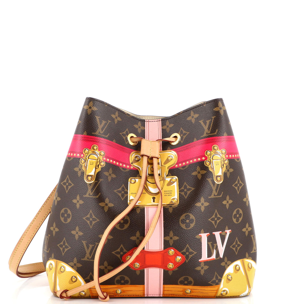 Louis Vuitton NeoNoe Handbag Limited Edition Summer Trunks Monogram Canvas  - ShopStyle Clutches