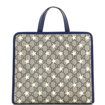 Gucci Children's Tote Printed GG Coated Canvas Medium